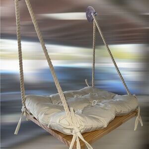 FurFinity Cream Cushion window Bed 🐈